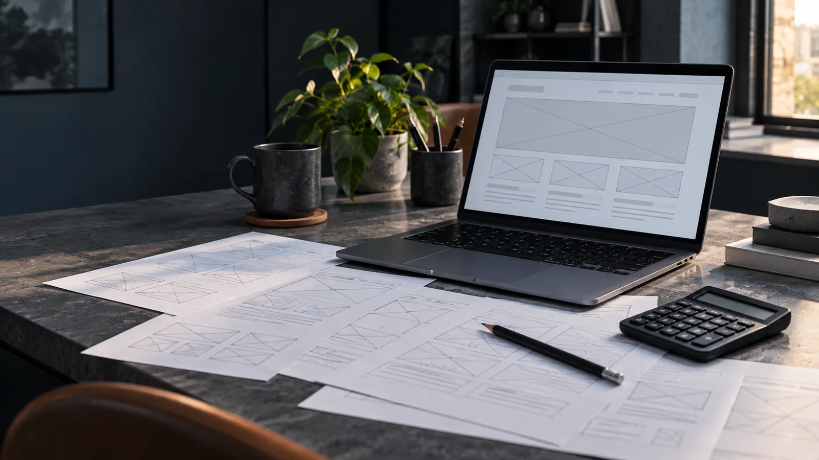 Website scope and estimation workbench concept